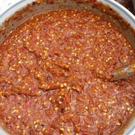 หมูปิ้งจิ้มแจ่ว ( ข้างปั้ม )