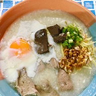 เมนูของร้าน โจ๊กหมูเด้ง ก๋วยจั๊บ ข้างปั๊มเชลล์