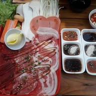 เมนูของร้าน ใจเย็น บุฟเฟต์โคขุนกระทะร้อน