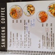 เมนู กาแฟสะเมิง Samoeng Coffee