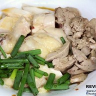 เมนูของร้าน Heng Ji chicken rice