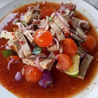 เมนูของร้าน ร้านวนิดายำแซ่บ