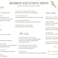 เมนู Redbox Chiang Mai