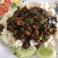 เมนูของร้าน ก๋วยเตี๋ยวเนื้อตุ๋น อ่าวมะขาม