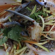 สุดแซ่บ ยำมะม่วงปูม้า ห้วยขวาง ห้วยขวาง