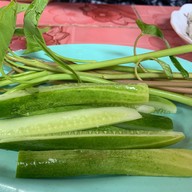 เมนูของร้าน ส้มตำหมูตกครก