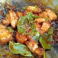 เมนูของร้าน ขาหมูนาพร้าว