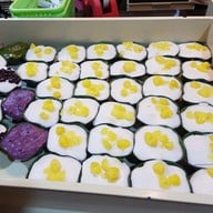 เมนูของร้าน ขนมตะโก้แม่พิมพ์ใจ วังหลัง ศิริราช