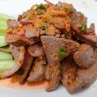 เมนูของร้าน หนูเล็ก ตำถาด-ปลานิลเผาถาด บางรักบาร์ซ่า