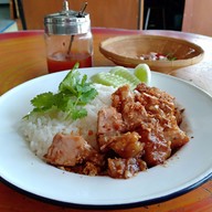 เมนูของร้าน ขาหมูนาพร้าว