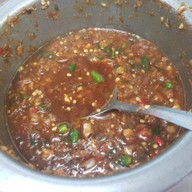 เมนูของร้าน ข้าวมันไก่ท่าพระ ลิ่มซัง แยกท่าพระ