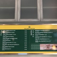 เมนู Golden Coffee by Golden Place อาคารนิทรรศน์รัตโกสินทร์