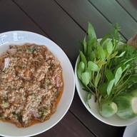 เมนูของร้าน ลอมข้าว คาเฟ่ แอนด์ เรสเตอร์รอง