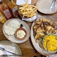 เมนูของร้าน Nando’s  Kent Street Sydney
