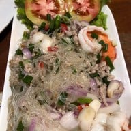 เมนูของร้าน บ้านอาจารย์