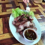 เมนูของร้าน ส้มตำปูนึ่ง