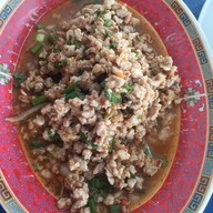 เมนูของร้าน ส้มตำ ยกครก เจ้าเก่า เสนา ซอย 42