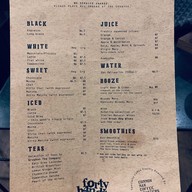 เมนู Forty Hands