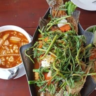 เมนูของร้าน เจ้จิ๋ม ซีฟู๊ด