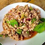เมนูของร้าน ศรีอีสานไก่คั่วเกลือ