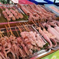 หมึกสดย่าง แซ่บสะท้านโลกา เลียบใต้