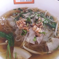 เมนูของร้าน ก๋วยเตี๋ยวสถานีรถไฟ เนินมะกอก