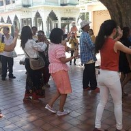 บรรยากาศ ตลาด 100 ปี บ้านลาดชะโด