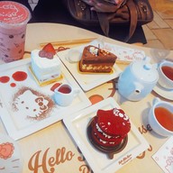 เมนูของร้าน Sanrio Hello Kitty House Bangkok สยามสแควร์ วัน