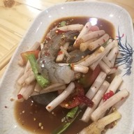 เมนูของร้าน เอกตำ ยำระเบิด ไม่มีสาขา