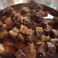 เมนูของร้าน เนื้อตุ๋นเจ้าเก่าหน้ากรมศุล หมู่บ้านทิพวัล