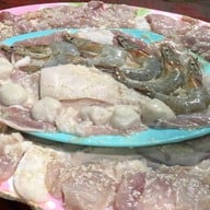 เมนูของร้าน ร้านหมูกะทะหนึ่งตะวัน กาญจนบุรี