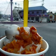 เมนูของร้าน ป้าแจว ไอศกรีมเสวย