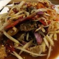 เมนูของร้าน ล้านตำ ยำทะเล