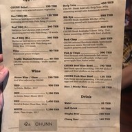เมนู CHUNN ฉัน Ekamai
