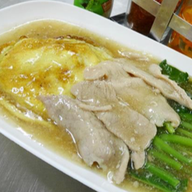 เมนูของร้าน หนึ่งราดหน้ายอดผัก สาขา 9 สาขา 9 เคหะพระราม 2