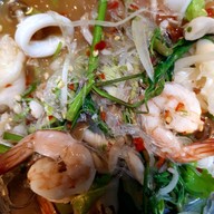 เมนูของร้าน ขวัญยำปู กิ่งเพชร