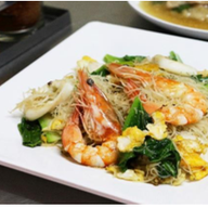 เมนูของร้าน หนึ่งราดหน้ายอดผัก สาขา 9 สาขา 9 เคหะพระราม 2