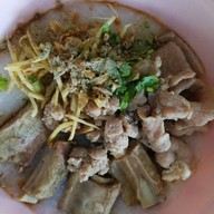 เมนูของร้าน โจ๊ก ข้าวต้ม ต้มเลือดหมู
