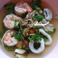 เมนูของร้าน โจ๊ก ข้าวต้ม ต้มเลือดหมู