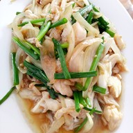 เมนูของร้าน ครัวเจ๊แมว ปากน้ำปราณ