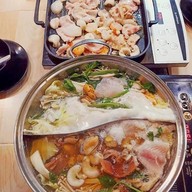 เมนูของร้าน ครีมมูชาบูอาณาจักรชาบู ในเมือง