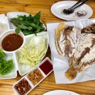เมนูของร้าน อ้วนผอมเมี่ยงปลาเผาท่าน้ำนนท์ สาขา2 เลี่ยงเมืองนนท์ สะพานเจษฎาฯ ติดปั้ม ปตท. สาขา 2