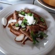 เมนูของร้าน ลาบบ่อทอง