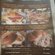 เมนู Bear Hug Cafe'