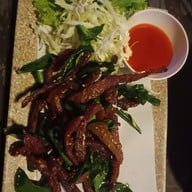 เมนูของร้าน เฮง เฮง หมูย่างเกาหลี