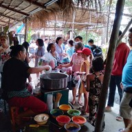 บรรยากาศ ขนมไทยเจ้าออม