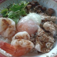 เมนูของร้าน คุณอ๋า ข้าวต้มแห้ง ข้าวต้มปลา โชคชัย4 ซอย 90
