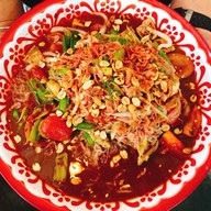 เมนูของร้าน ร้านส้มตำผู้ชายขายหอย นครอินทร์