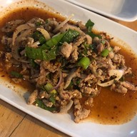 เมนูของร้าน เตี้ยโต้รุ่ง อีสานจุ่มแซ่บ