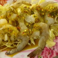 เมนูของร้าน ร้านหอยหนู ชวนชิม ตลาดเดินเล่นท่าพระ